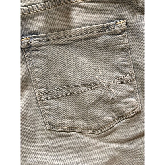 Denizen Levis High-Rise Shorts Womens Distressed Denim Raw Hem Casual 12-W31 - Picture 8 of 11